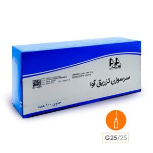 سر سوزن آوا گیج 25 نارنجی طول 25 میل