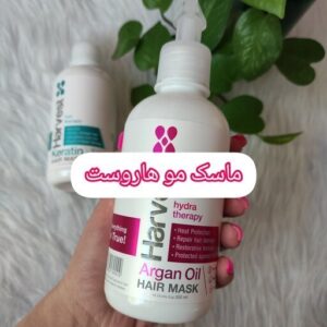 ماسک مو آرگان داخل حمام 500 میل هاروست