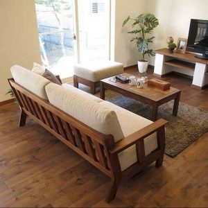 مبل چوبی الیزا 8 نفره